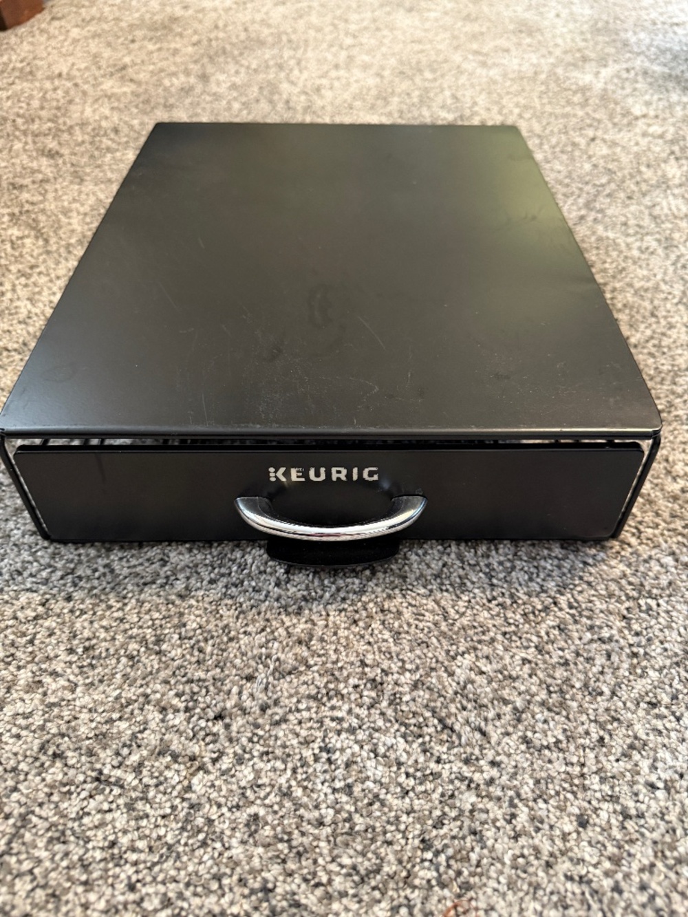 Keurig Storage Under Brewer Metal Drawer Coffee Pod Sliding Drawer Holder K cup